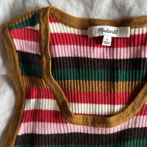 Knit Madewell Striped Tank (S)